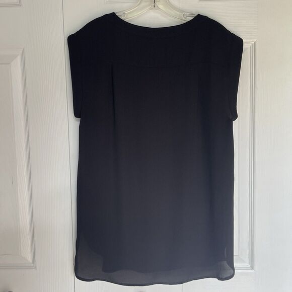 J. Crew Black Scoop Neck Sleeveless Top Women's Size 4 - Picture 9 of 16